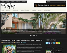 Lofty Blogger Template