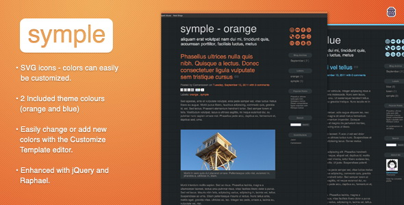 Symple Blogger Template Symple Blogger Template