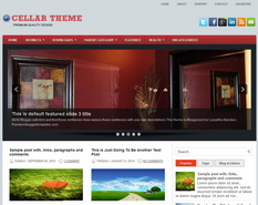 Cellar Blogger Template
