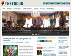 TheFocus Blogger Template