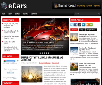 eCars Blogger Template eCars Blogger Template