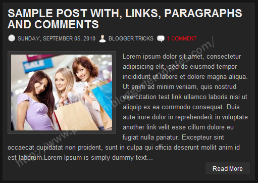 Blogger Auto Read More Option Blogger Auto Read More Option