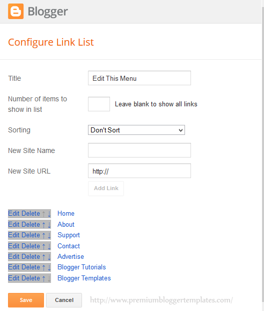 More Links Added to LinkList Widget