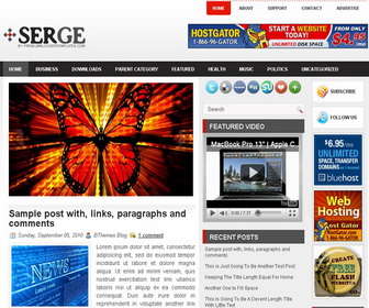 Serge Blogger Template