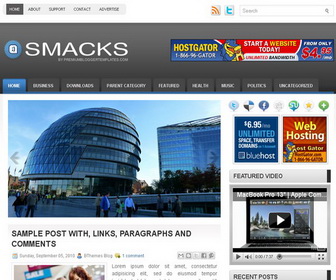 Smacks Blogger Template