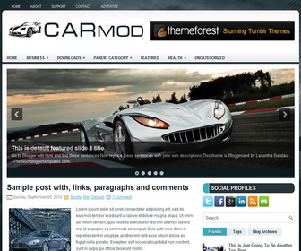 CarMod Blogger Template