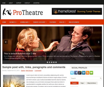 ProTheatre Blogger Template