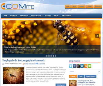 Comite Blogger Template