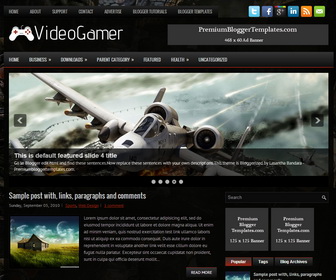 VideoGamer Blogger Template