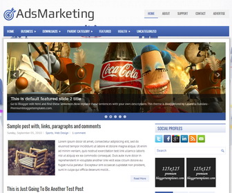 AdsMarketing Blogger Template