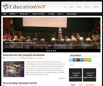 EducationWP Blogger Template