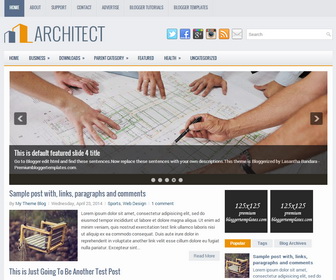 Architect Blogger Template