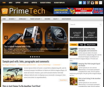 PrimeTech Blogger Template