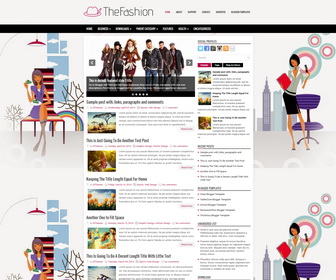 TheFashion Blogger Template