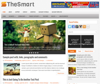 TheSmart Blogger Template