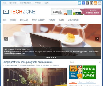 TechZone Blogger Template