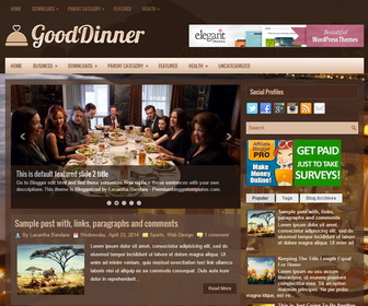 GoodDinner Blogger Template