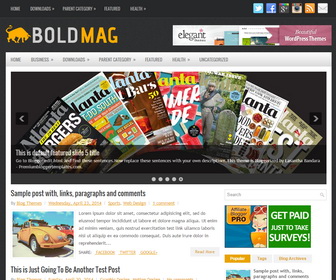 BoldMag Blogger Template