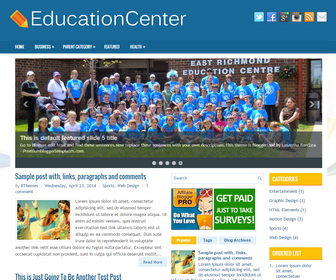 EducationCenter Blogger Template