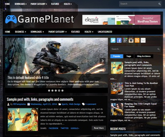 GamePlanet Blogger Template