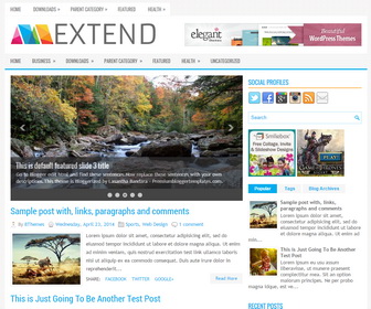 Extend Blogger Template