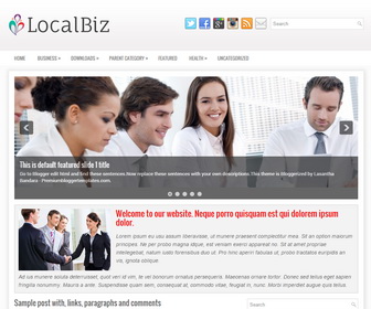 LocalBiz Blogger Template