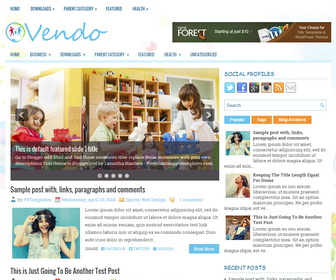 Vendo Blogger Template