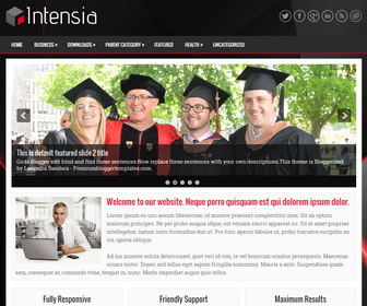 Intensia Blogger Template