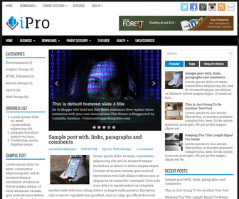 iPro Blogger Template