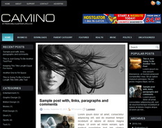 Camino Blog Template