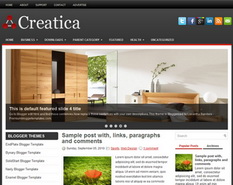 Creatica Blogger Template