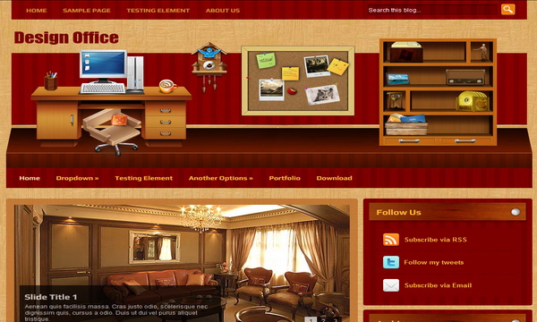 Design Office Blogger Template