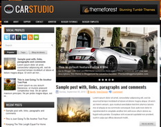 CarStudio Blogger Template