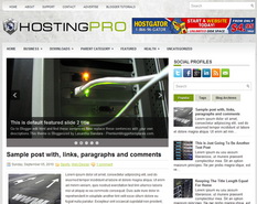 HostingPro Blogger Template