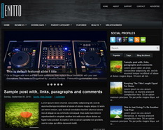 Denitto Blogger Template