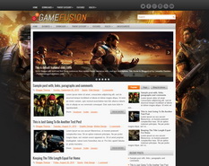 GameFusion Blogger Template