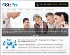 BizPro Blogger Template