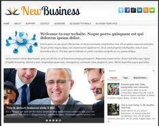 NewBusiness Blogger Template