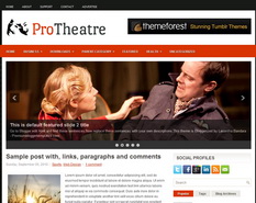 ProTheatre Blogger Template