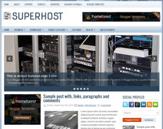 SuperHost Blogger Template