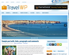 TravelWP Blogger Template