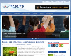 Learner Blogger Template