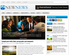 NewNews Blogger Template