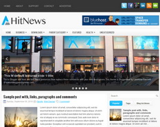 HitNews Blogger Template