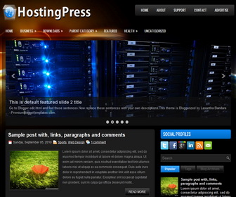 HostingPress Blogger Template