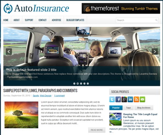 AutoInsurance Blogger Template