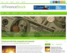 FinanceStock Blogger Template