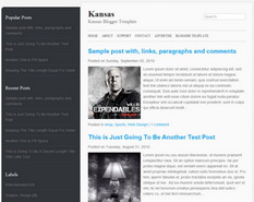 Kansas Blogger Template