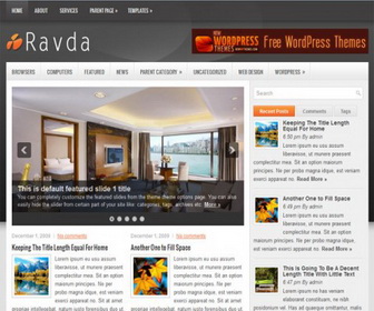 Ravda WordPress Template