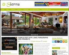 Sierra Blogger Template